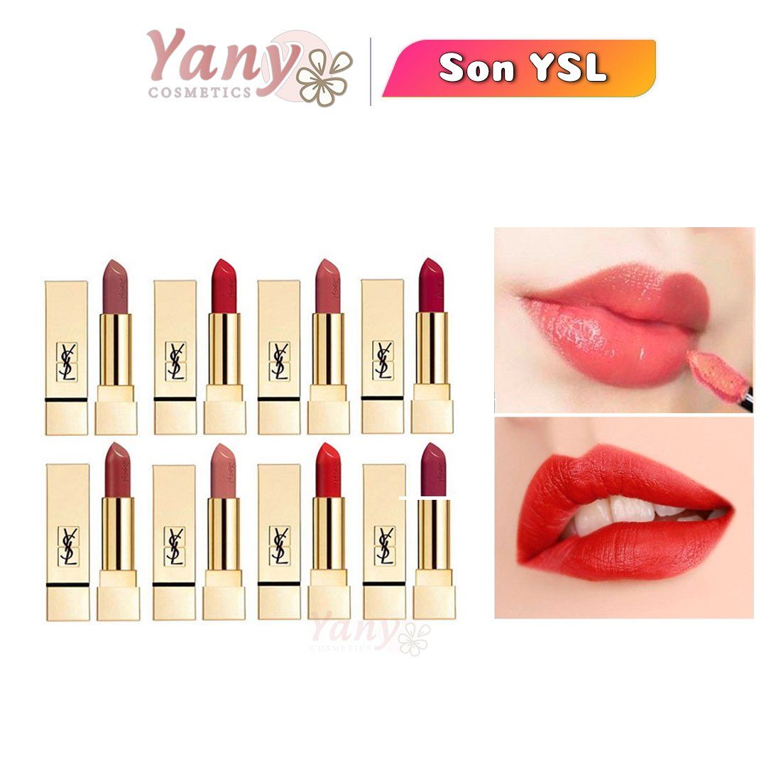 Son YSL Rouge Volupte Shine Màu 101