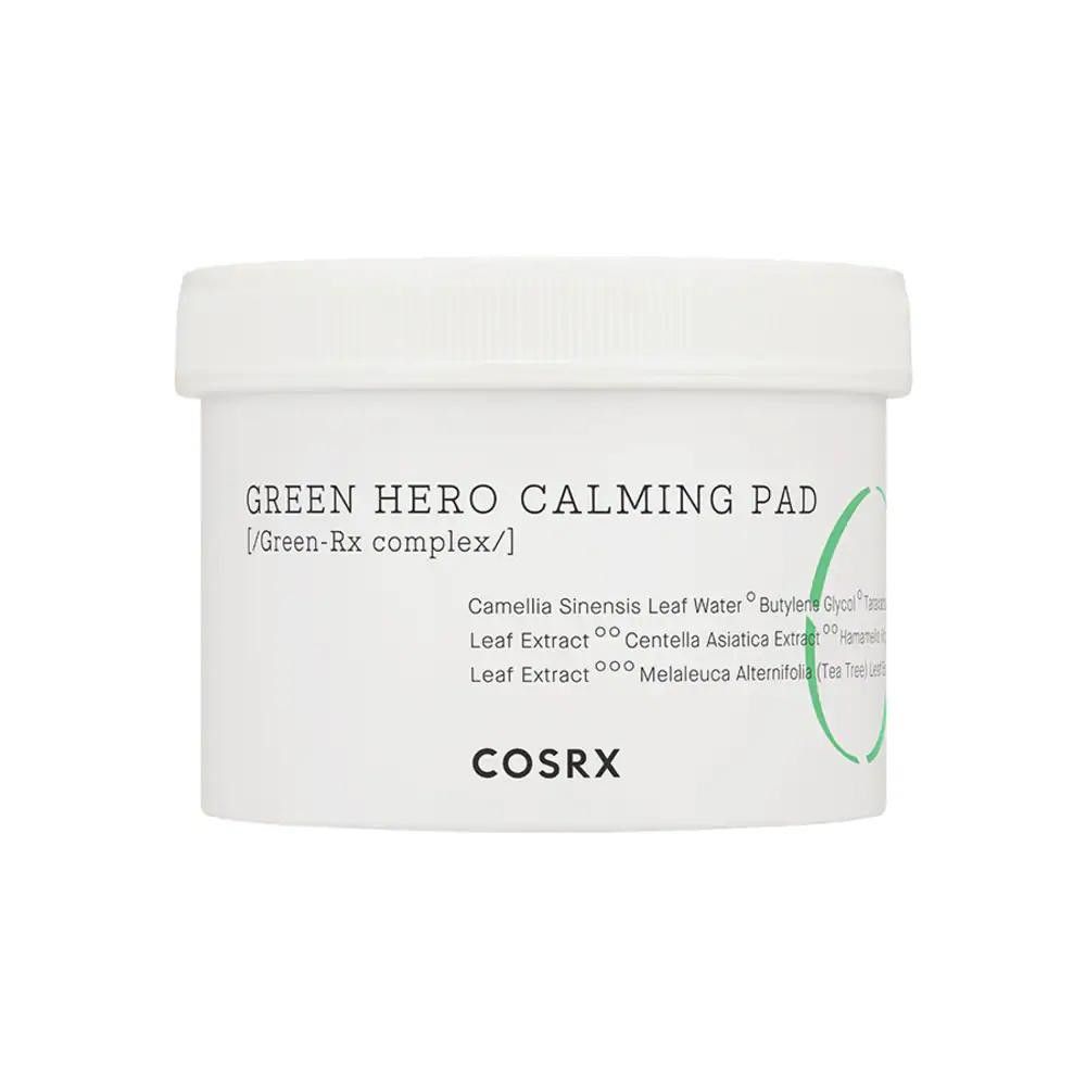 Bông Tẩy Tế Bào Chết Cosrx One Step Green Hero Calming Pad Làm Dịu Da 70 Miếng