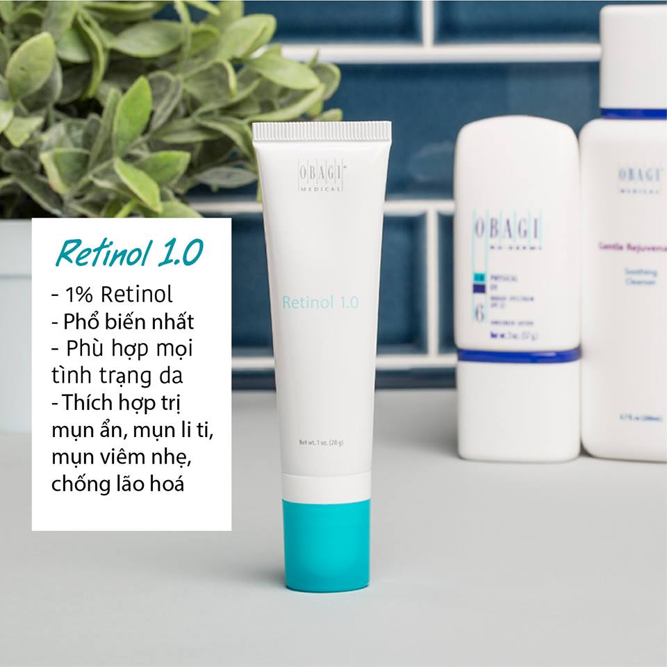 Kem Dưỡng Obagi Retinol 1.0 Trẻ Hoá Da, Ngăn Ngừa Mụn