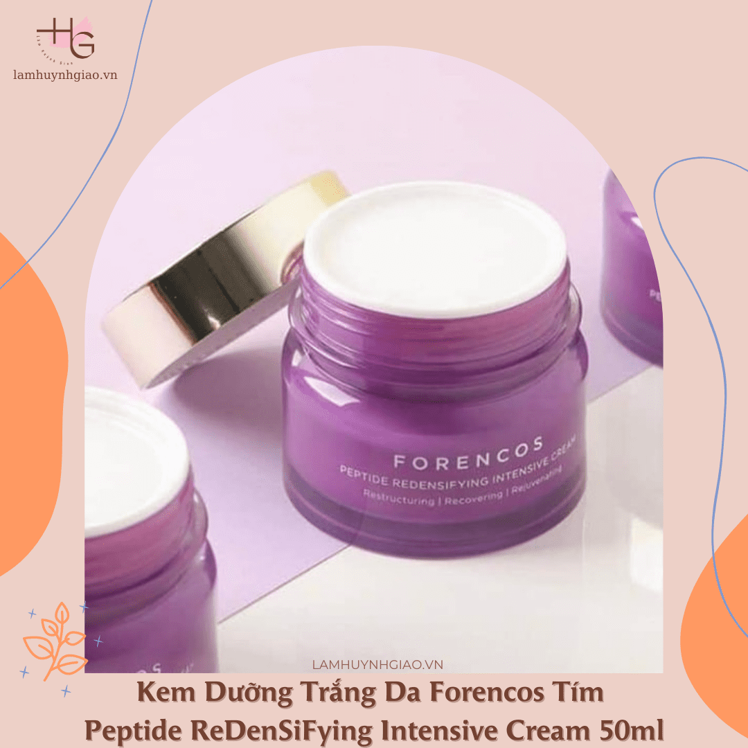 Kem Dưỡng Da Ban Đêm Forencos Peptide Redensifying Intensive Cream 50ml