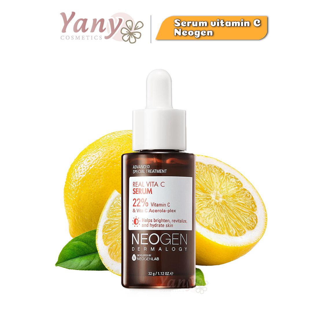 Tinh Chất Serum Vitamin C Neogen Dermalogy Real Vita C 22% Đặc Trị Thâm, Làm Sáng Da