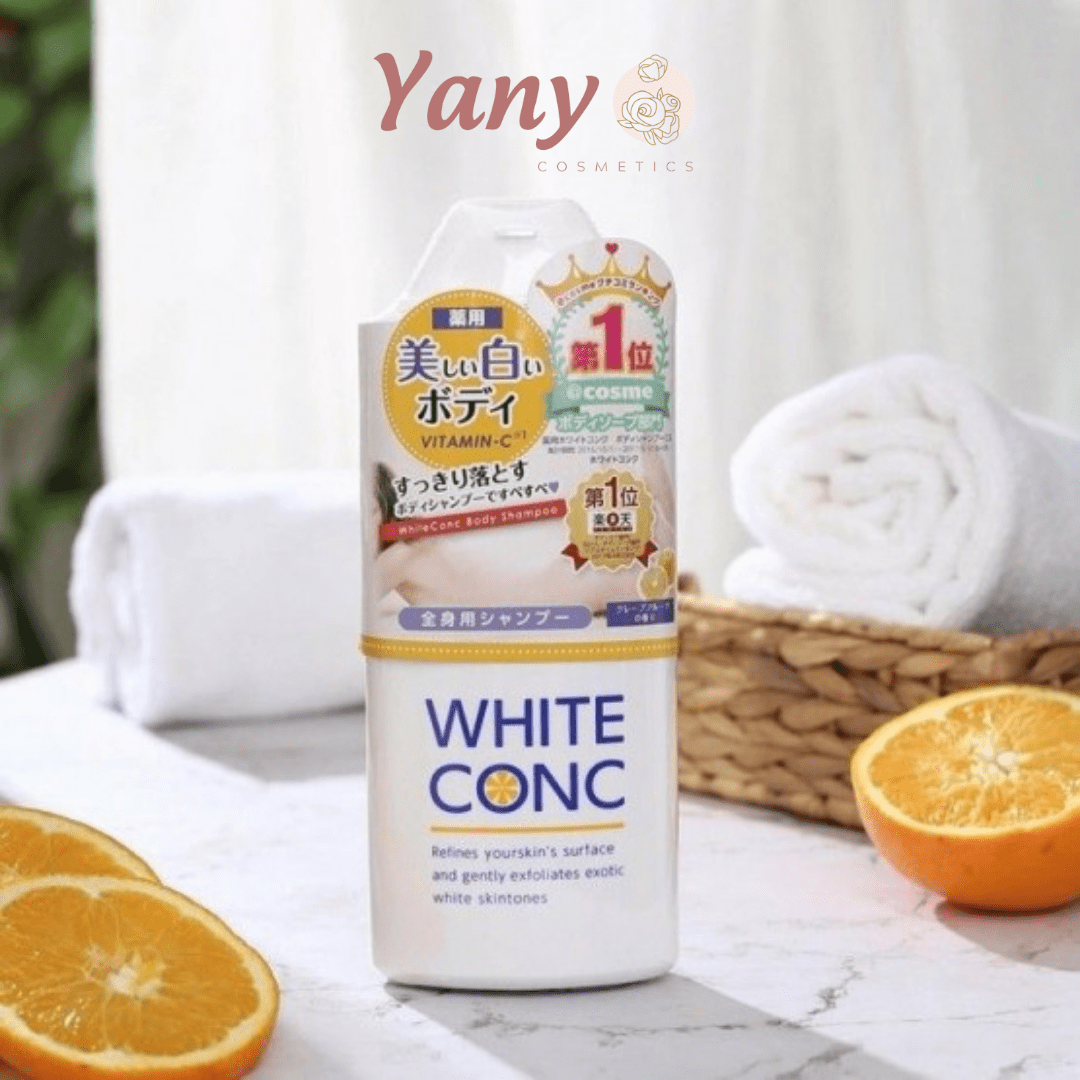 Sữa tắm Sáng Da Toàn Thân White ConC Body 360ml - Nhật Bản, Yany Cosmetics