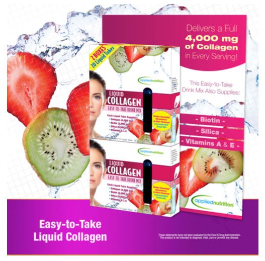 Collagen Liquid Drink Mix 4000Mg Nước Dạng Ống Của Mỹ