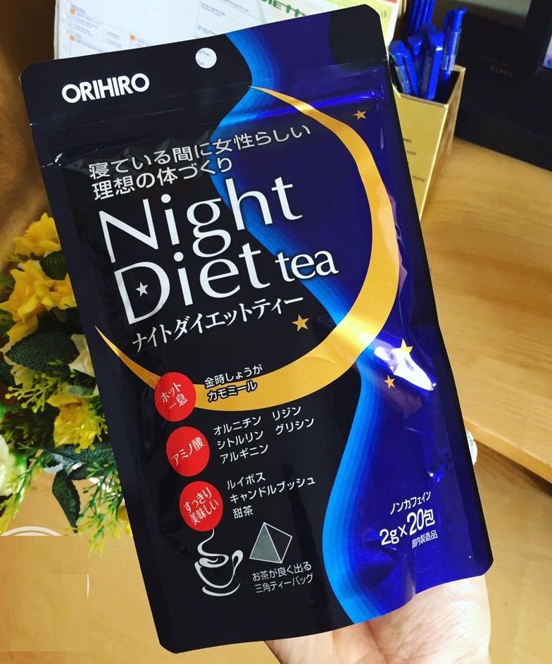 Trà Giảm Cân Orihiro Night Diet Tea Nhật Bản 24 Gói, Trao Đổi Chất, Chuyển Hóa Chất Béo Duy Trì Vóc Dáng, Yany Cosmetics