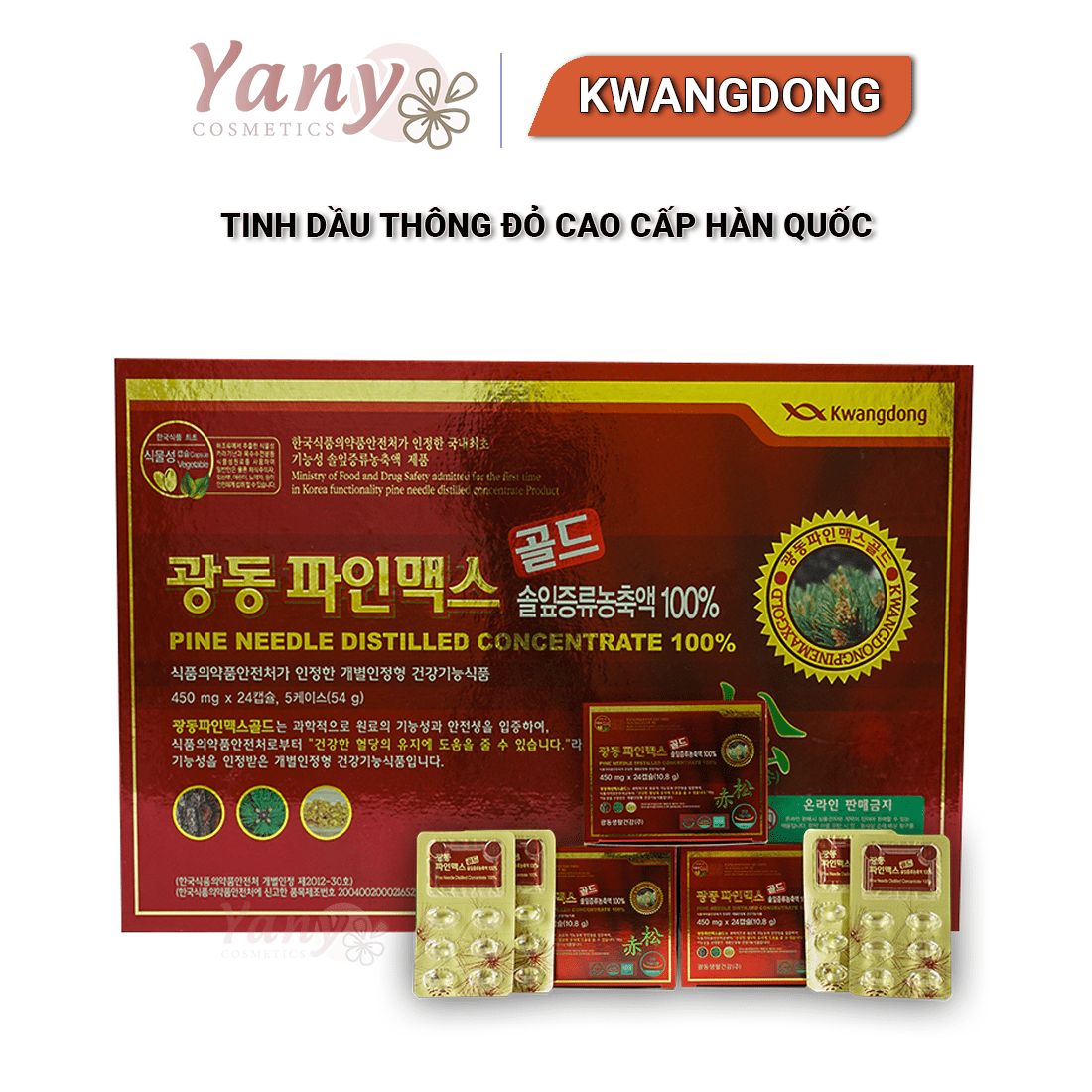 Tinh Dầu Thông Đỏ Kwangdong Hàn Quốc