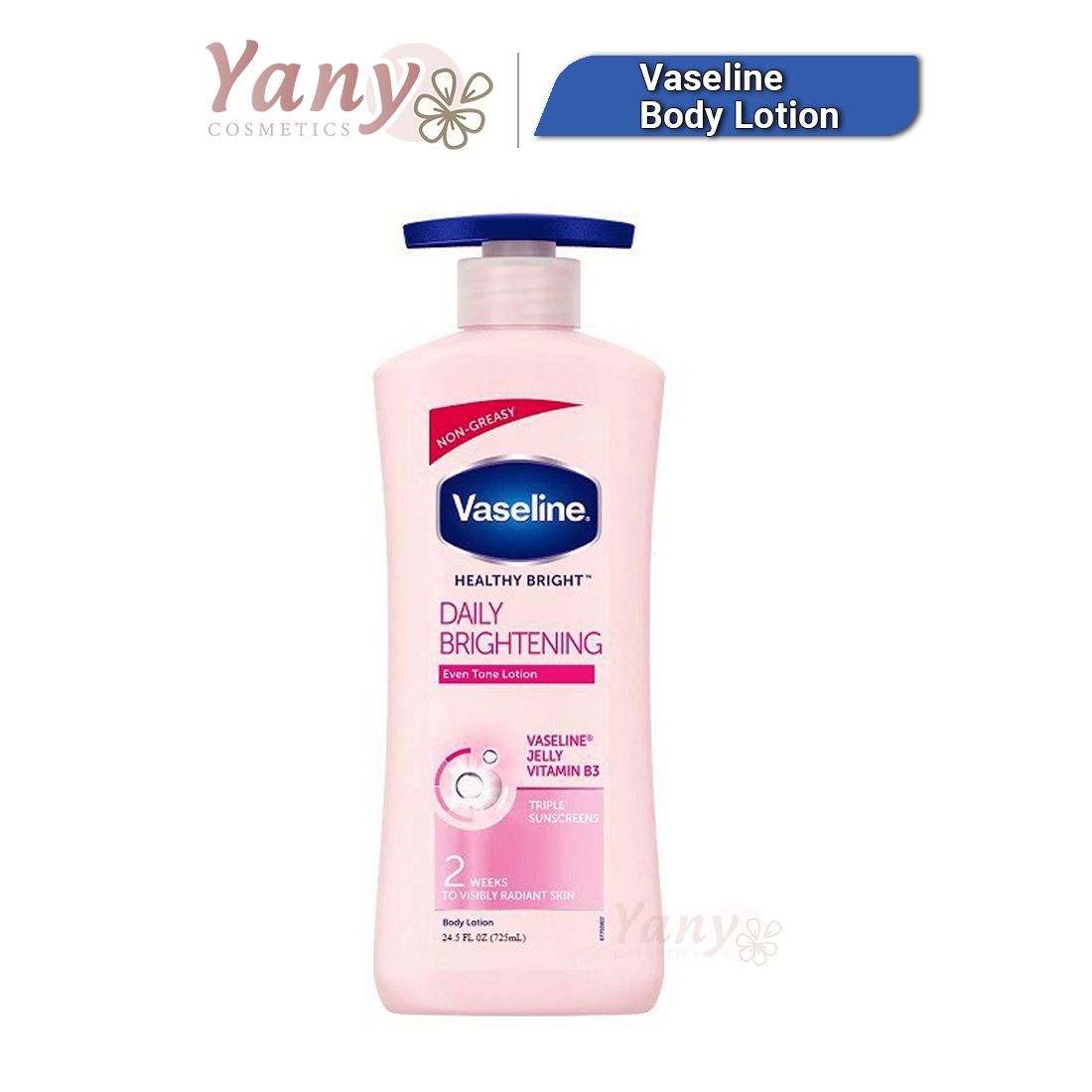 Sữa Dưỡng Thể Vaseline Mỹ 725ml Trắng Da Healthy White UV Lightening Body Lotion - Mẫu mới 2022 - Yany Cosmetics