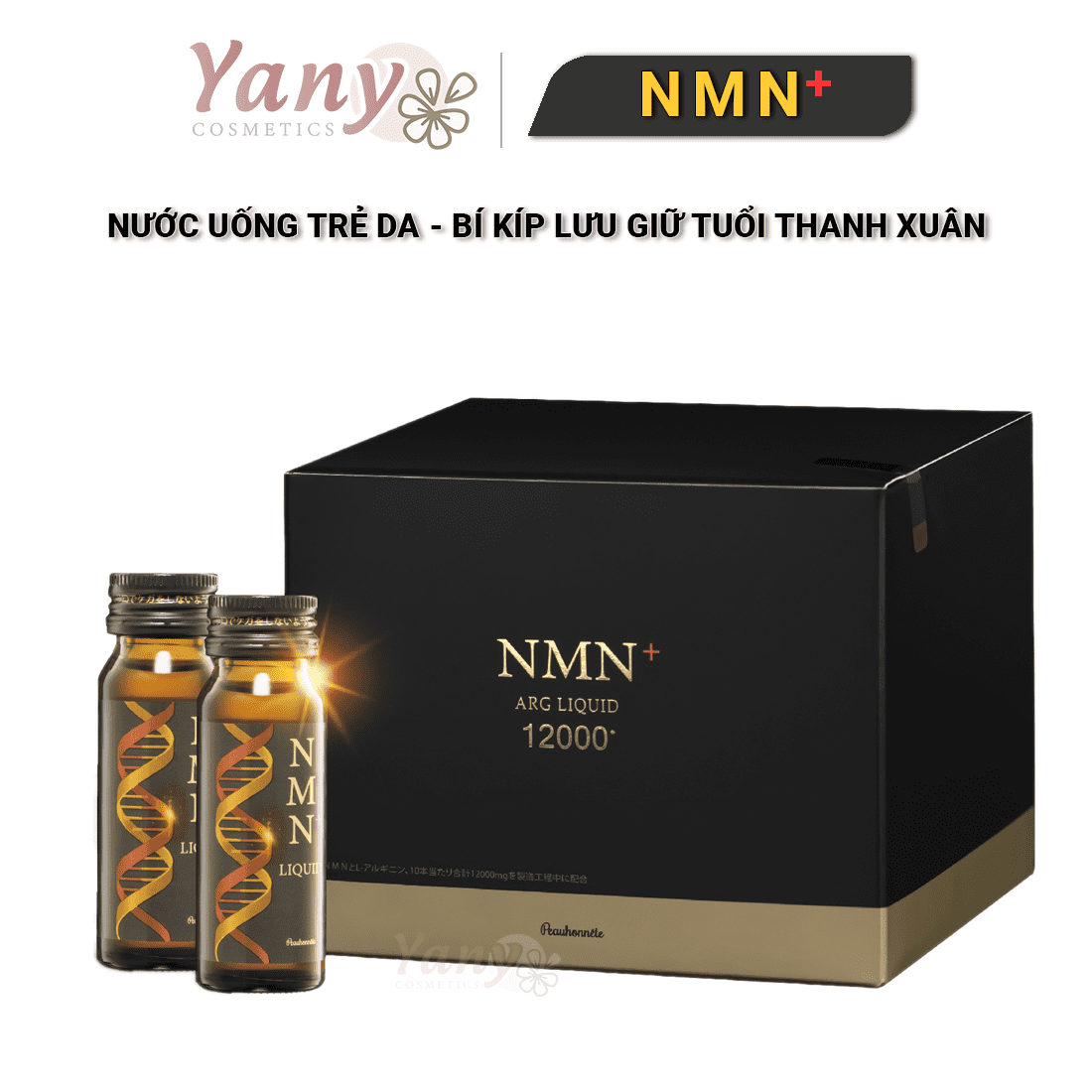 Nước Uống Trẻ Hóa Da Collagen NMN+ Arg Liquid 1200 Cao Cấp Nhật Bản