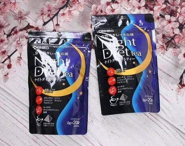 Trà Giảm Cân Orihiro Night Diet Tea Nhật Bản 24 Gói, Trao Đổi Chất, Chuyển Hóa Chất Béo Duy Trì Vóc Dáng, Yany Cosmetics