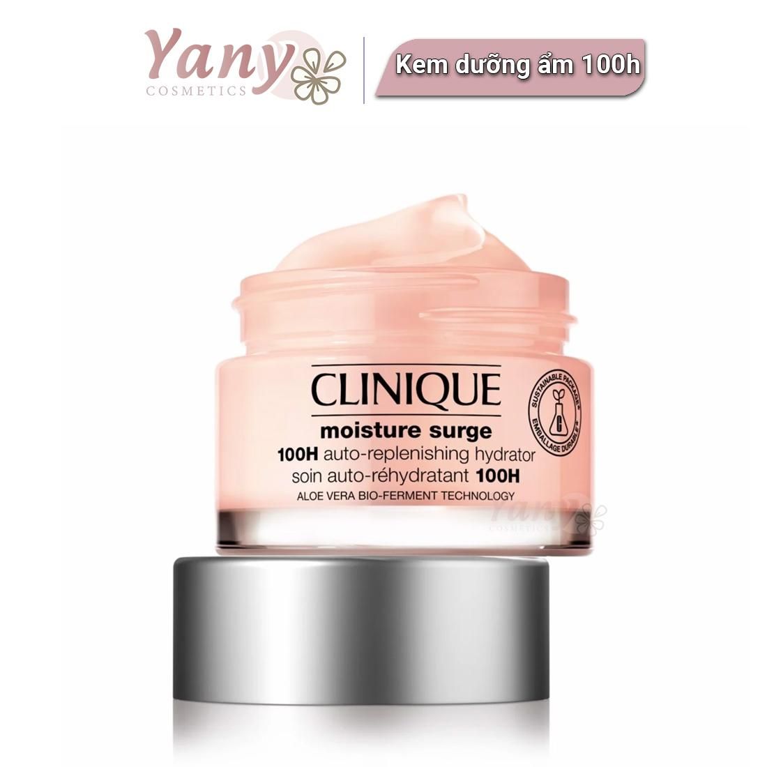 Kem Dưỡng Ẩm Tức Thì 100H Clinique Moisture Surge 100H Auto-Replenishing Hydrator - Moisturizer 30ml, Yany Cosmetics