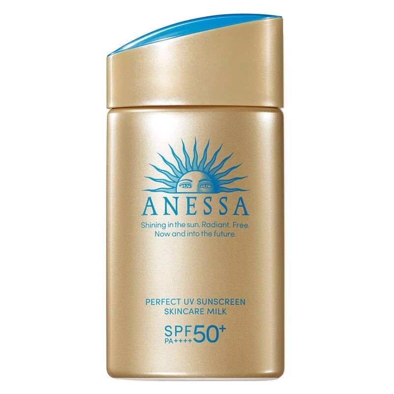 Sữa chống nắng Anessa dưỡng da kiềm dầu 60ml Perfect UV Sunscreen Skincare Milk N SPF50+ PA++++ Yany Cosmetics