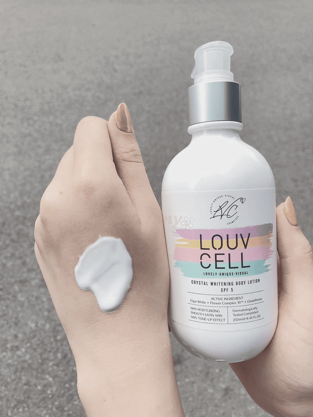 Sữa Dưỡng Trắng Da Body Louv Cell Crystal Whitening Body Lotion 250ml, Yany Cosmetics