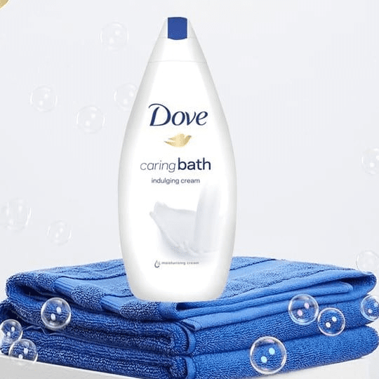 Sữa Tắm Dove Caring Bath Indulging Cream - 500ml-Yany Cosmetics