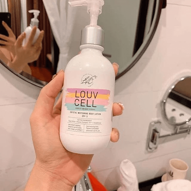 Sữa Dưỡng Trắng Da Body Louv Cell Crystal Whitening Body Lotion 250ml, Yany Cosmetics