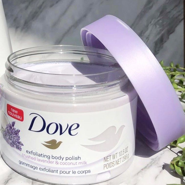 Tẩy Tế Bào Chết Body Lavender Và Sữa Dừa Bản Mỹ 298gr