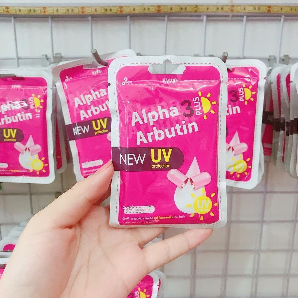 Xà Bông Alpha Arbutin White Thái Mẫu Mới