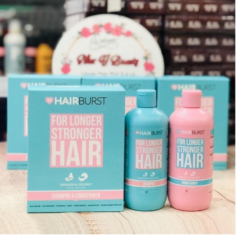 Bộ Dầu Gội Và Xả Cải Thiện Rụng Tóc Hairburst For Longer Stronger