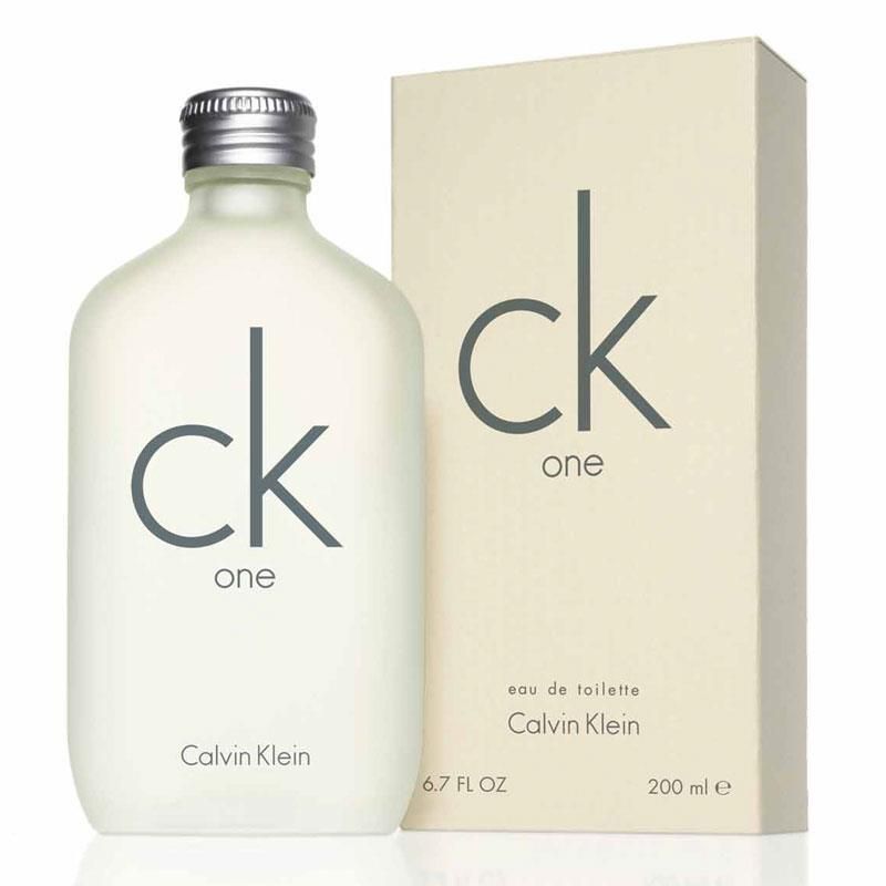 Nước Hoa Unisex Calvin Klein CK One EDT 200ml, Dịu Mát, Tinh Khiết Tự Nhiên