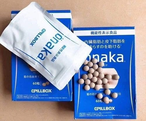 Viên Uống Giảm Mỡ Bụng Onaka Pill Box Nhật Bản 60 Viên