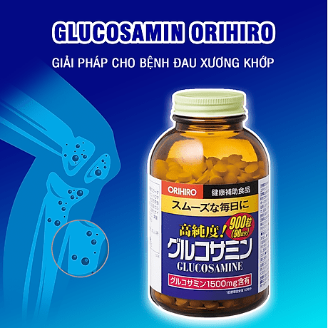 Viên Uống Bổ Xương Khớp Glucosamine Orihiro 900 Viên Nhật Bản