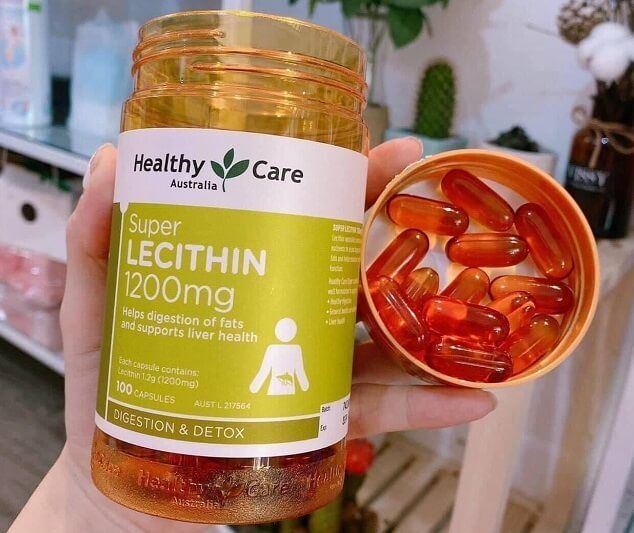 Viên Uống Mầm Đậu Nành Healthy Care Super Lecithin Của Úc - Hộp 100 Viên