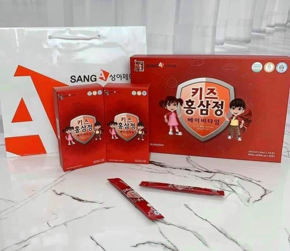 Nước Uống Hồng Sâm Baby Sang A Hàn Quốc 30 Gói -  Yany Cosmetics