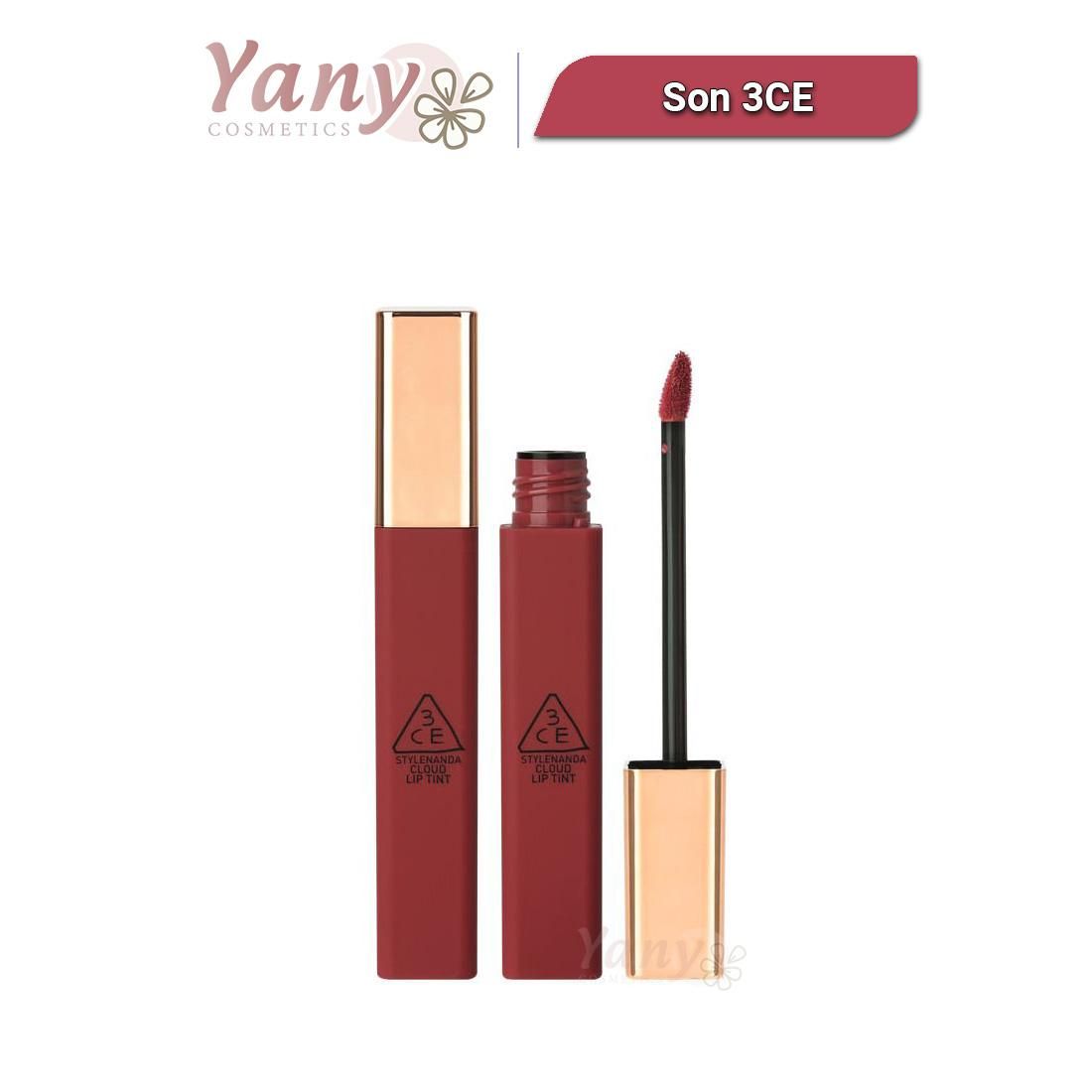 Son 3CE Kem Cloud Lip Tint Màu Immanence - Yany Cosmetics