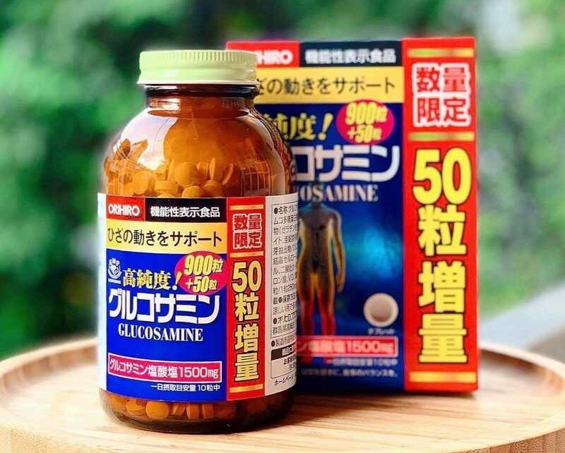 Viên Uống Bổ Xương Khớp Glucosamine Orihiro 950 Viên Nhật Bản