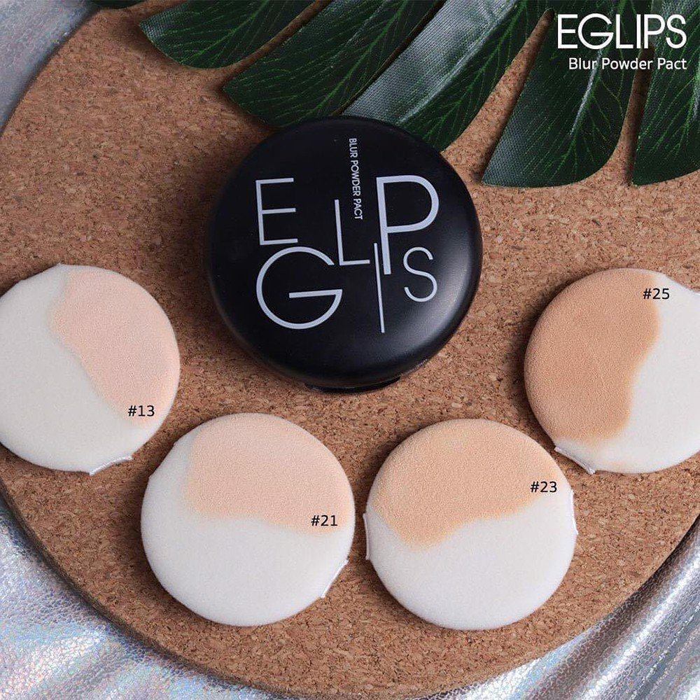 Phấn Phủ Eglips Blur Powder Pact Đen Tone 21