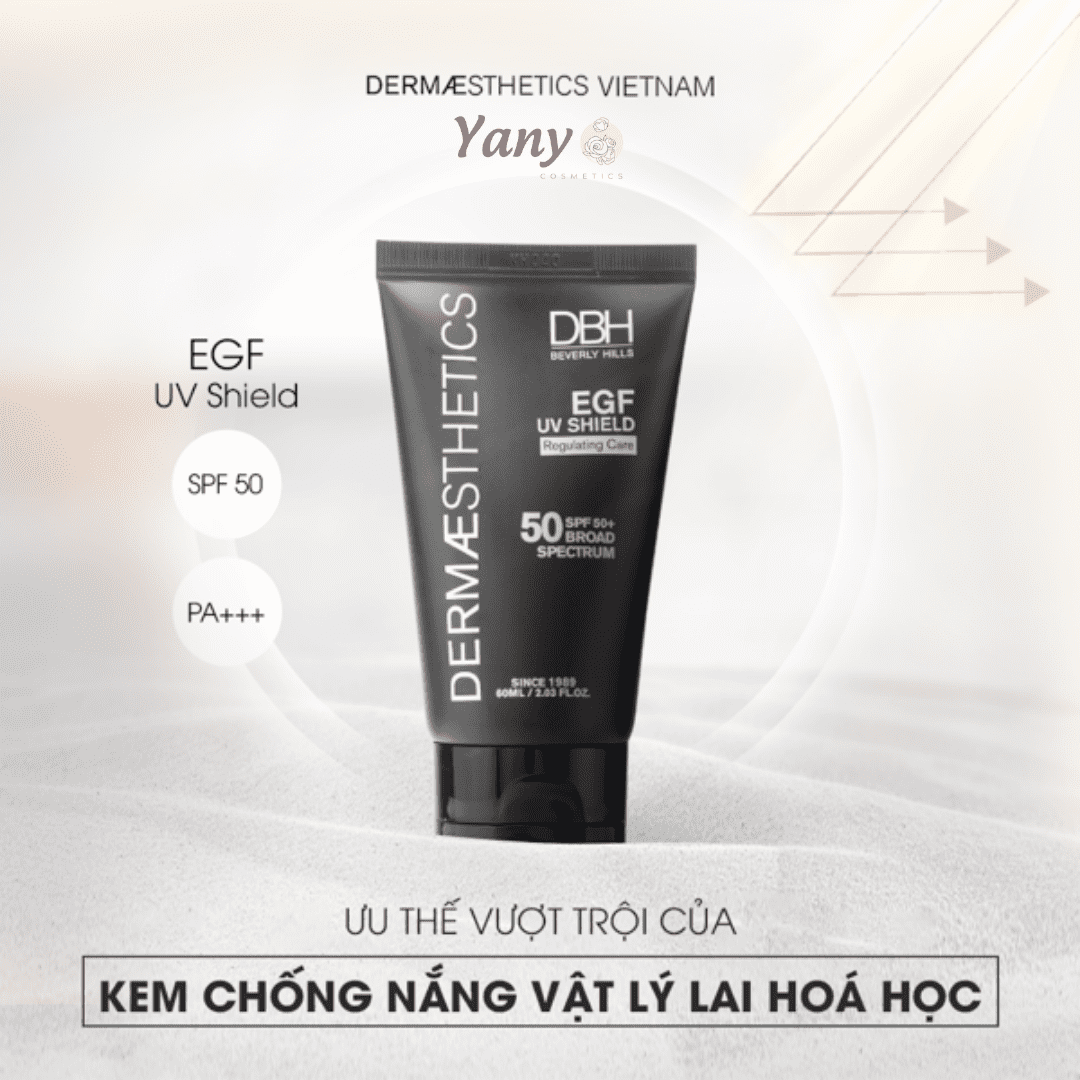 DBH Là Kem Chống Nắng Vật Lý Lai Hoá Học