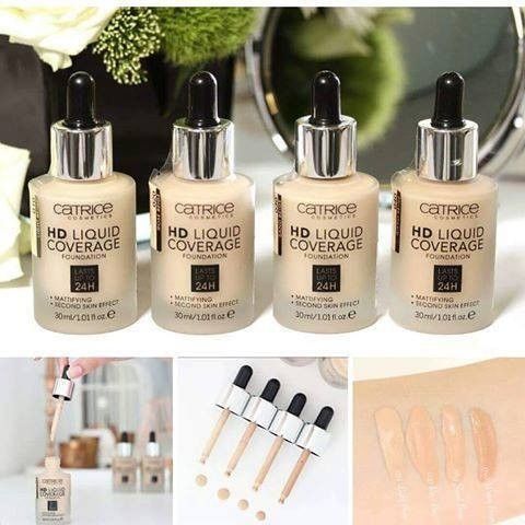 Kem nền Catrice 24h HD Liquid Coverage Foundation 30ml