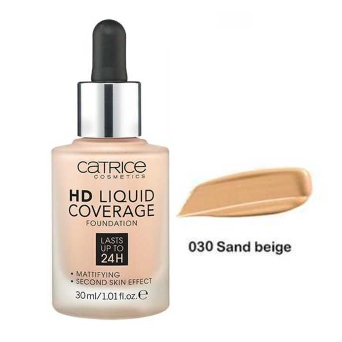 Kem nền Catrice 24h HD Liquid Coverage Foundation 30ml