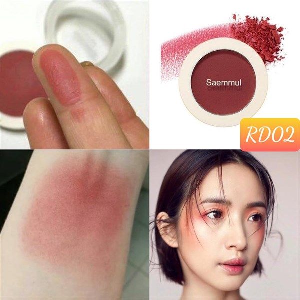 Phấn má The Saem Saemmul Single Blusher 1b12