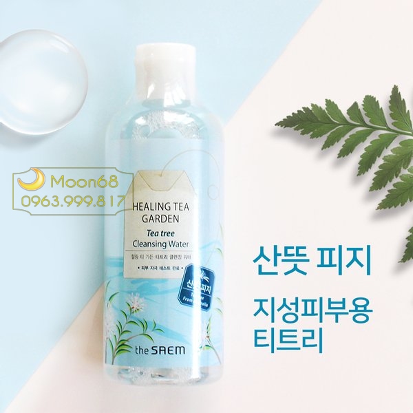 NTT Tẩy Trang The Saem Healing Tea Garden Cleasning Water 300ml 1b15