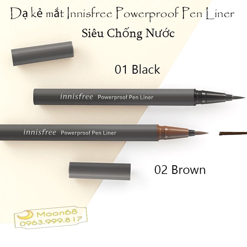 Dạ kẻ mắt Innisfree Powerproof 1b6 Liner