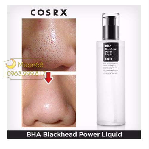 TDC Cosrx BHA Blackhead Power Liquid (đen) 100ml 1t60