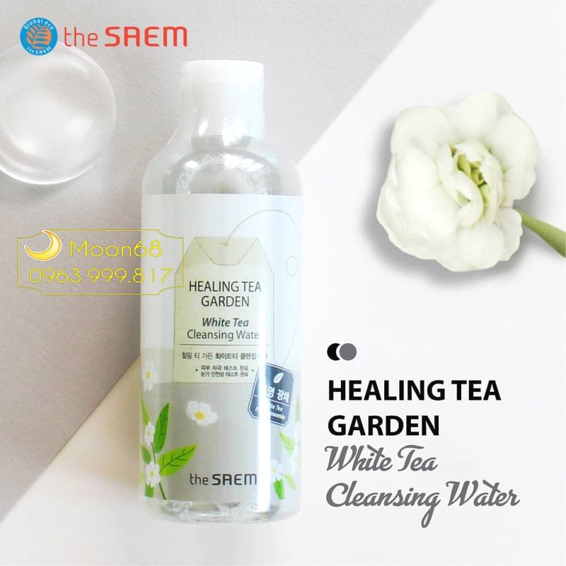 NTT Tẩy Trang The Saem Healing Tea Garden Cleasning Water 300ml 1b15