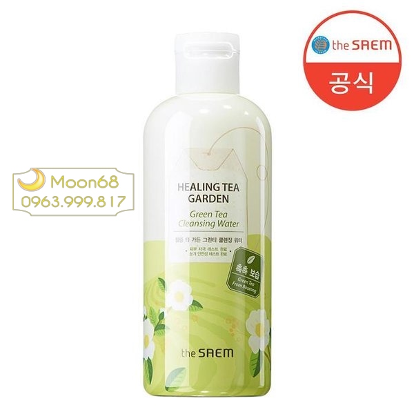 NTT Tẩy Trang The Saem Healing Tea Garden Cleasning Water 300ml 1b15