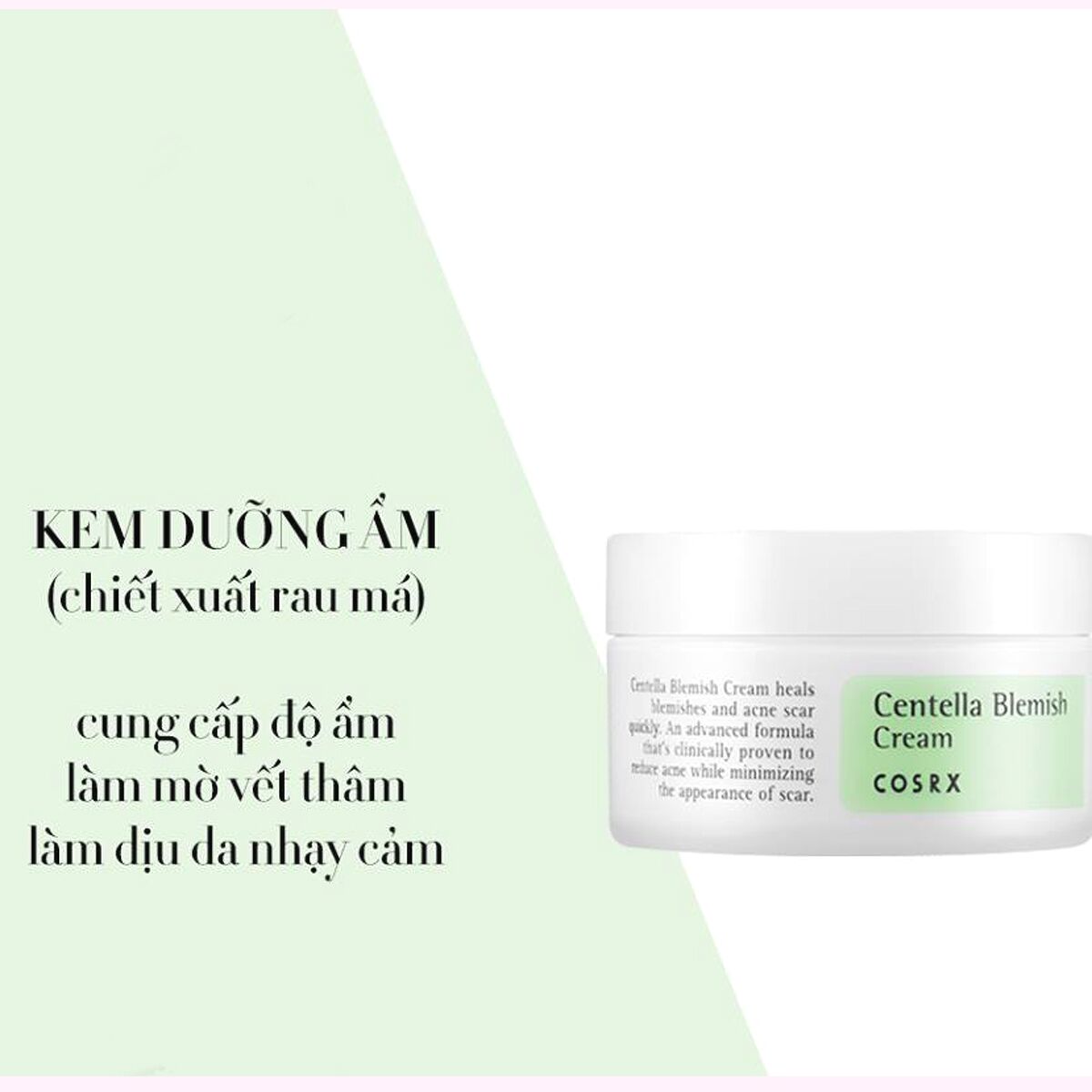 Kem dưỡng Cosrx Centella Blemish Cream trị mụn 30g 1t72