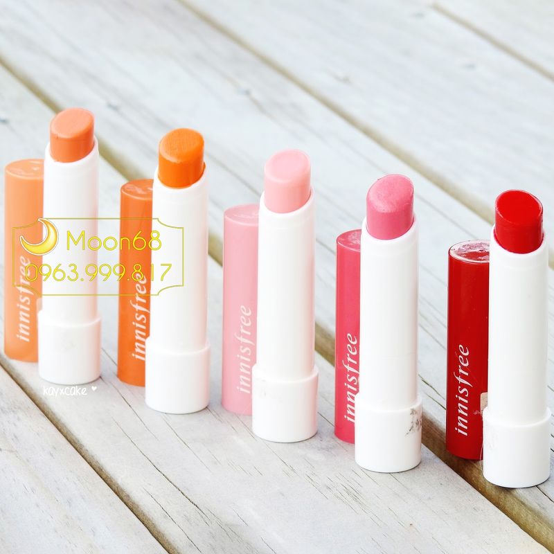 Son dưỡng Innisfree Glow Tint Lip Balm có màu 1b6