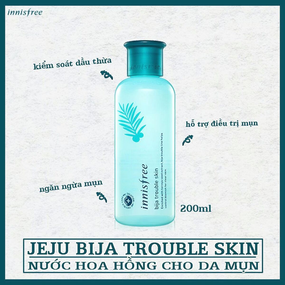 NHH Innisfree Bija Trouble Skin 200ml