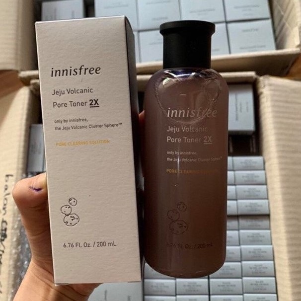 NHH Innisfree Jeju Volcanic Pore Toner 2X 200ml 1b6