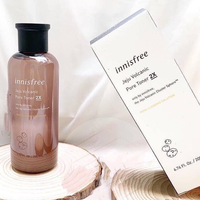 NHH Innisfree Jeju Volcanic Pore Toner 2X 200ml 1b6