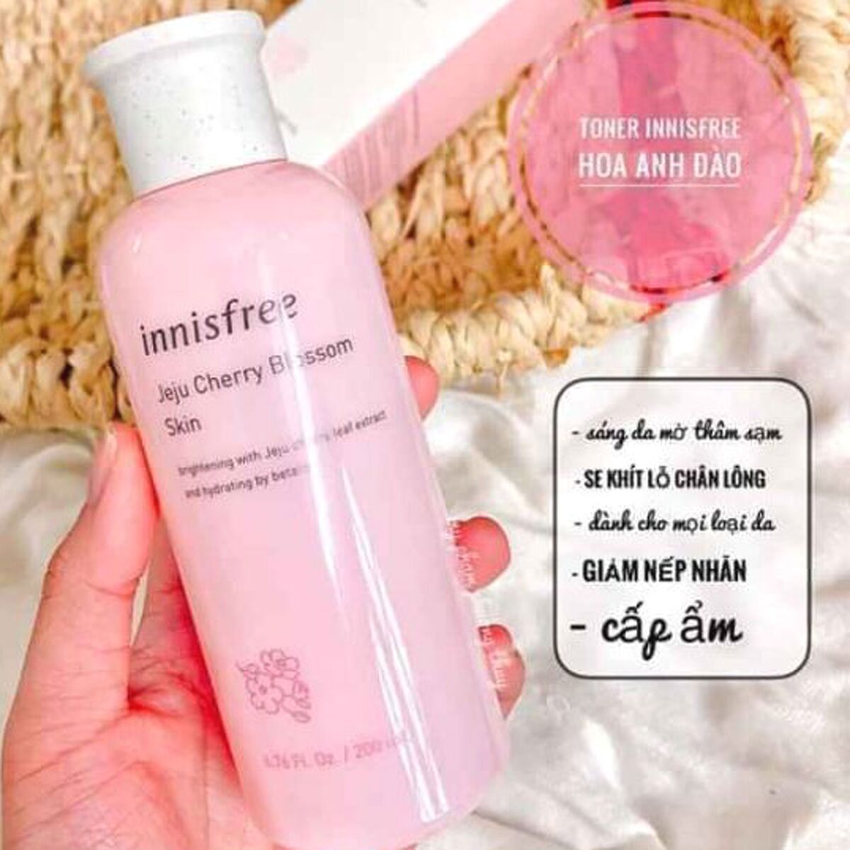 NHH Innisfree Jeju Cherry Blossom Skin 200ml 1b6