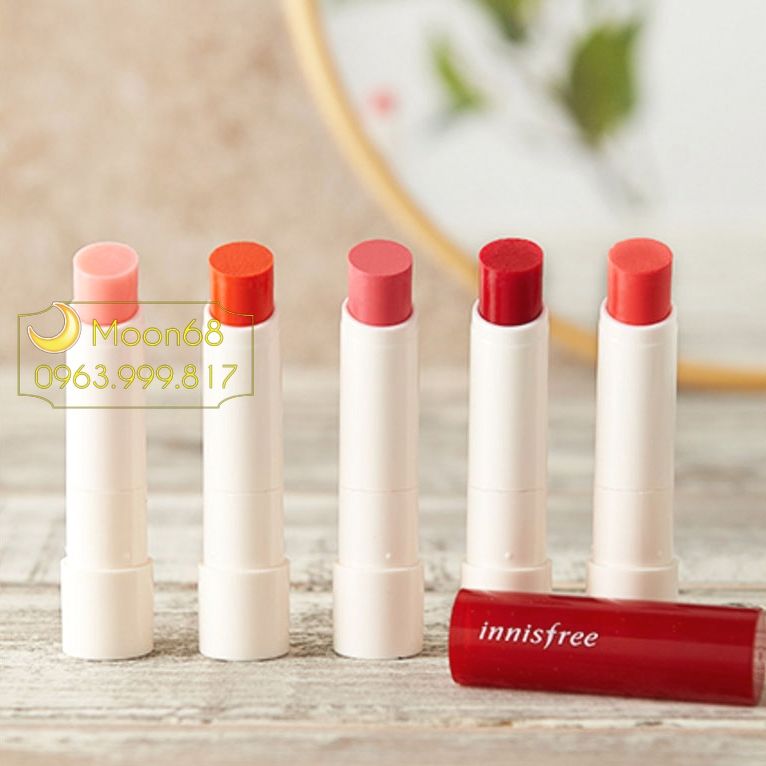 Son dưỡng Innisfree Glow Tint Lip Balm có màu 1b6