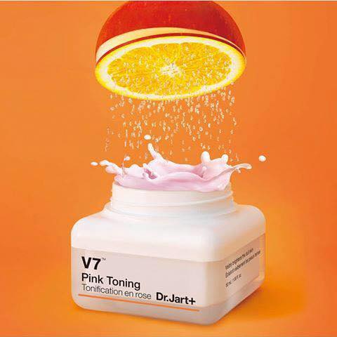 Kem dưỡng V7 Toning Light / Pink mini cam hồng 15ml