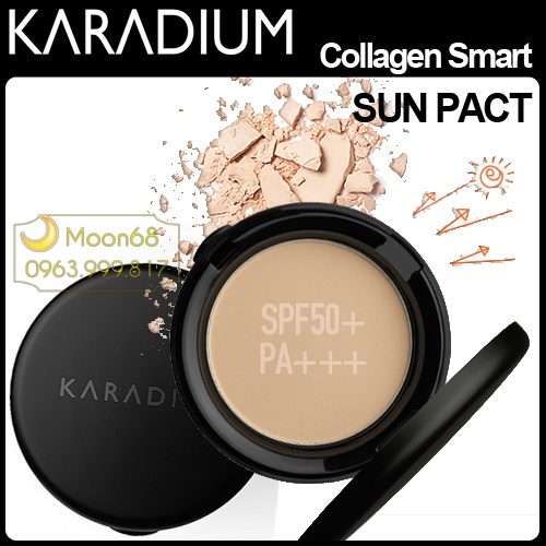 Phấn nén Karadium Collagen Smart Sun Pact 1b12