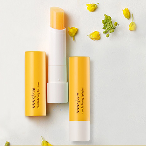 Son dưỡng Innisfree Canola Honey Lip Balm ko màu 1b6