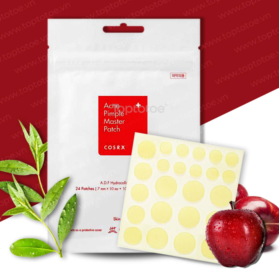 Dán mụn Cosrx Acne Pimple Master 24 Patches Đỏ 1b30