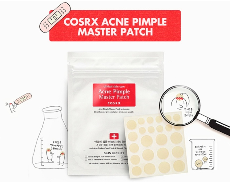 Dán mụn Cosrx Acne Pimple Master 24 Patches Đỏ 1b30