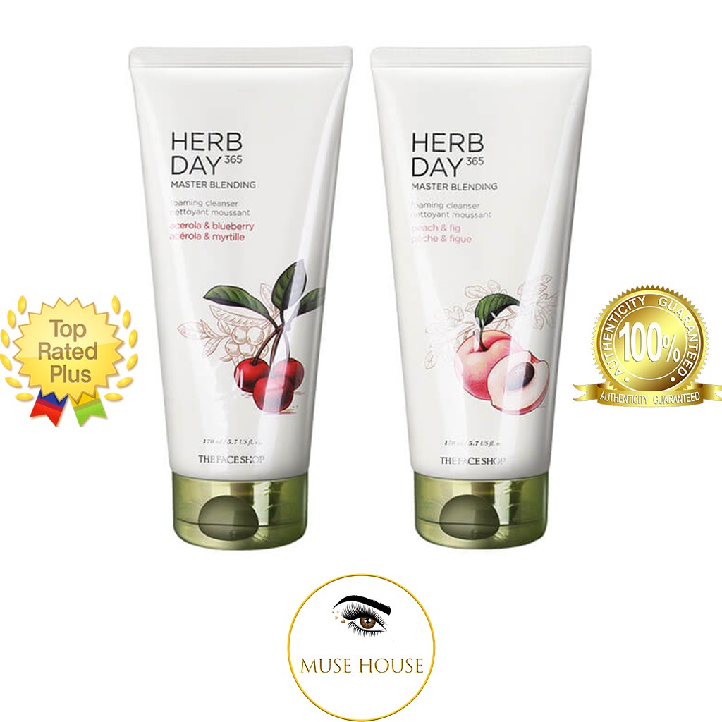 SRM TFS Herbday 365 Cleansing Foam 170ml 1b10